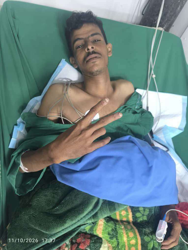 إصابة جنديين من ألوية العمالقة الجنوبية بقذيفة هاون أطلقتها مليشيا الحو. ثي في جبهة ذوباب