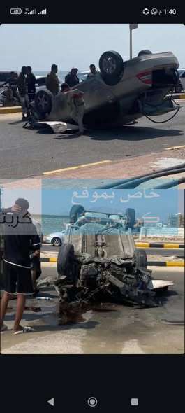 عاجل: حادث مروري مؤسف على خط الستين لليوم الثاني على التوالي