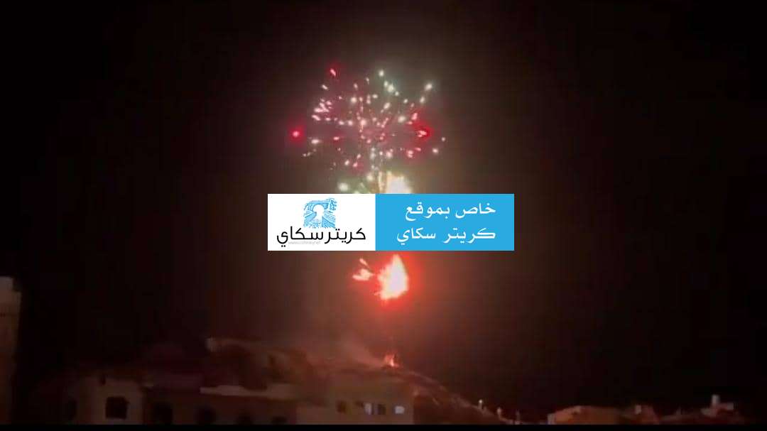 شاهد بالصور .. الألعاب النارية تضيء سماء عدن