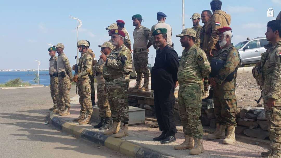 ركن التدريب والتأهيل لقوات الدعم والاسناد يقوم بزيارة تفقدية لقوات العاصفة