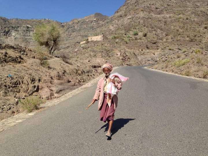 وفاة أكبر مسن في تعز (صورة) وفاة أكبر مسن في تعز (صورة)