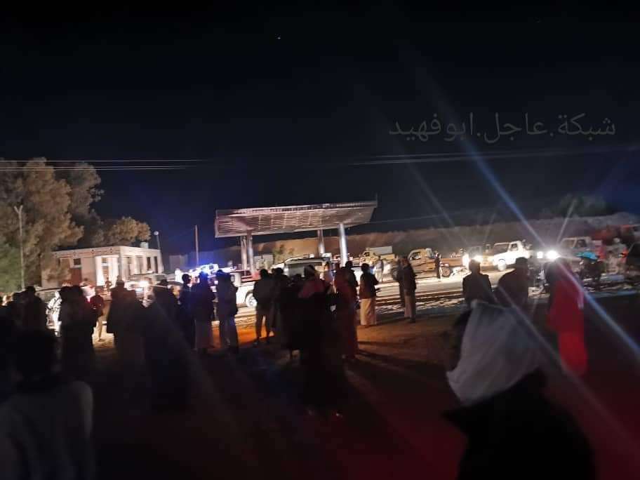 عاجل : حريق هائل يلتهم محطة للمشتقات النفطية في شبوة (صورة)