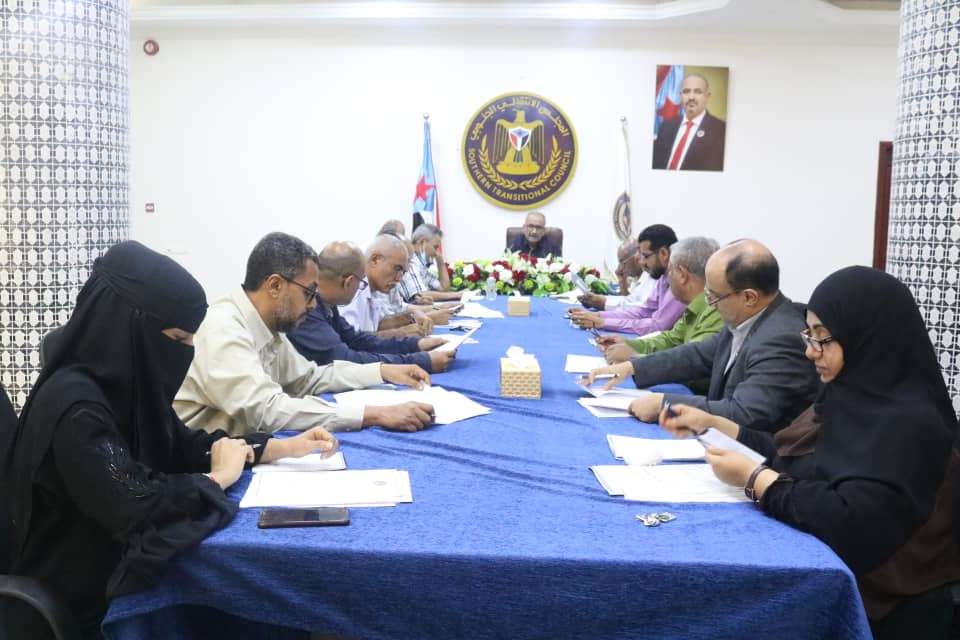 &rlm;الأمانة العامة للانتقالي تقف على مستوى الانضباط الوظيفي ومستجدات المشهد الاقتصادي&nbsp;