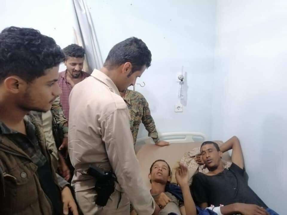 هكذا وصل حال جرحى تفجير اليوم في عدن(صورة محزنة) هكذا وصل حال جرحى تفجير اليوم في عدن(صورة محزنة)