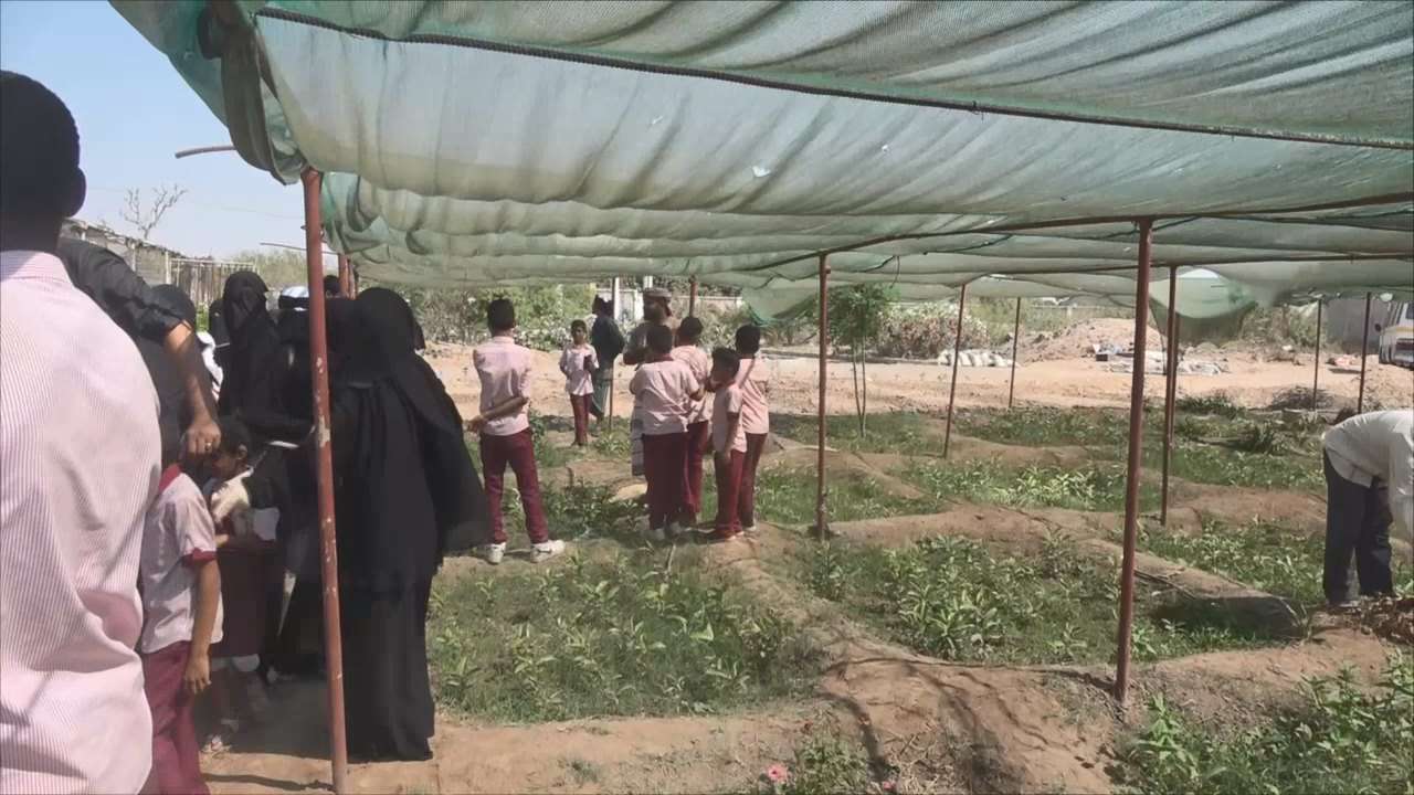 الهيئة العامة لحماية البيئة بلحج تنظم حملة توعوية لطلاب جمعية رعاية وتأهيل الصم والبكم