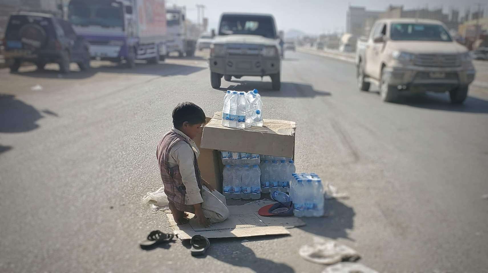 صورة تثير الانتباه في مأرب.. تعرف عليها