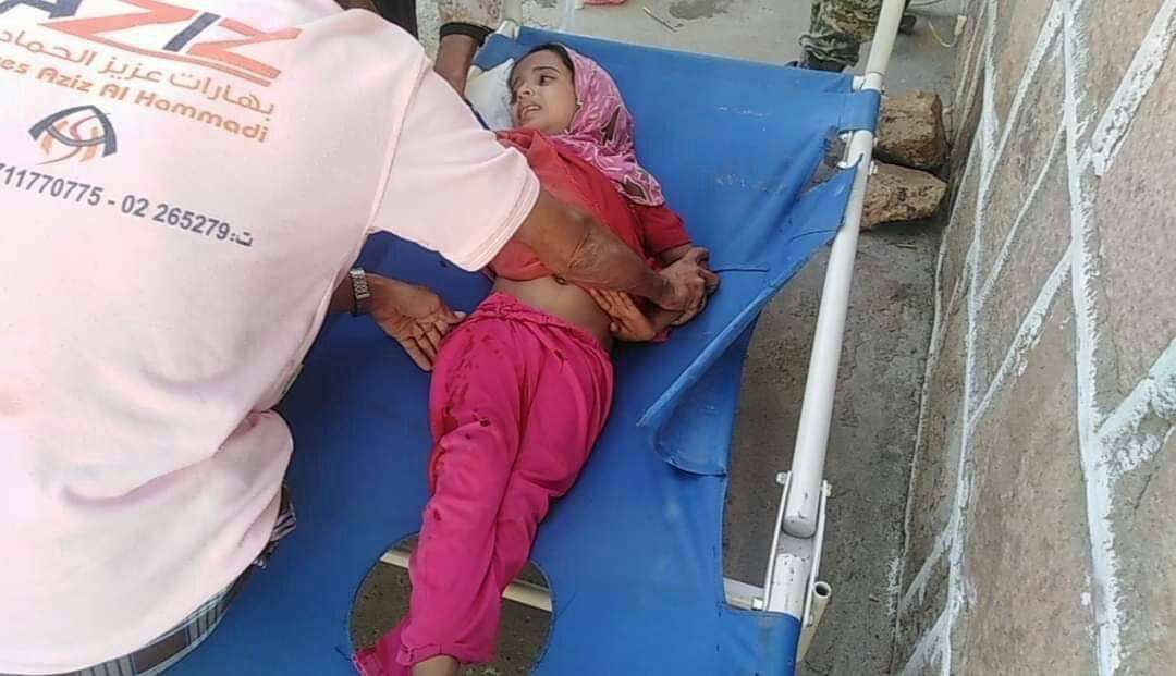مقتل مواطن وإصابة طفلة إثر قصف حوثي في تعز