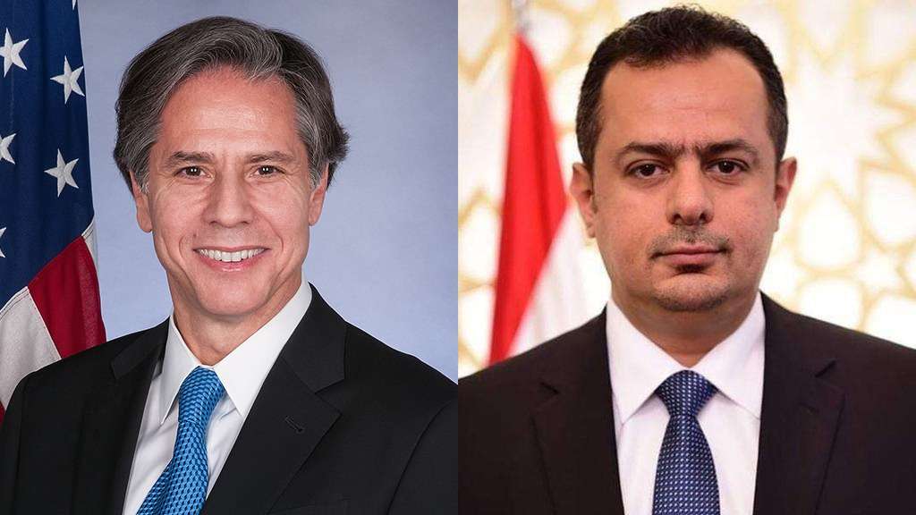 رئيس الوزراء يتلقى اتصال هاتفي من وزير الخارجية الأمريكي