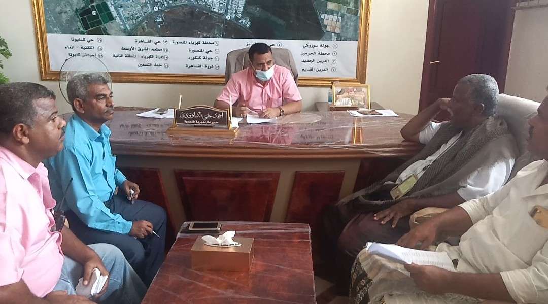 مدير عام المنصورة يناقش خطة النظافة خلال شهر رمضان الفضيل