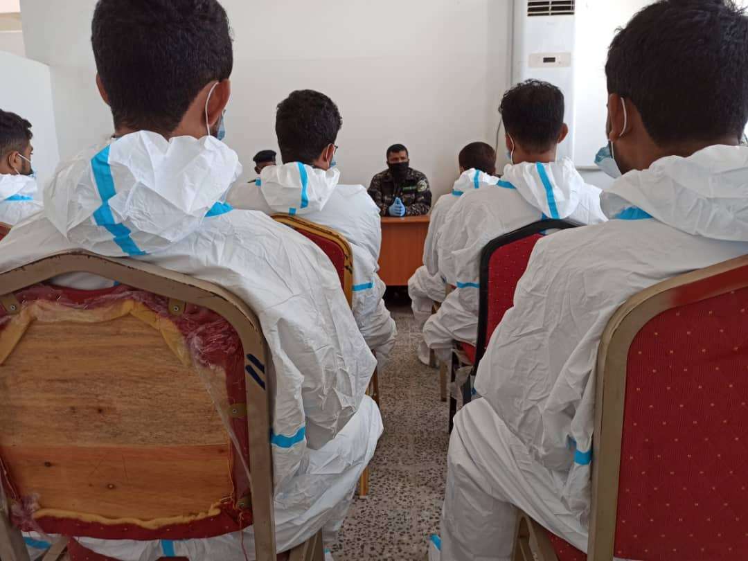 بن عفيف يوجه برفع جاهزية العيادة الداخلية لقوات حماية المنشآت بن عفيف يوجه برفع جاهزية العيادة الداخلية لقوات حماية المنشآت