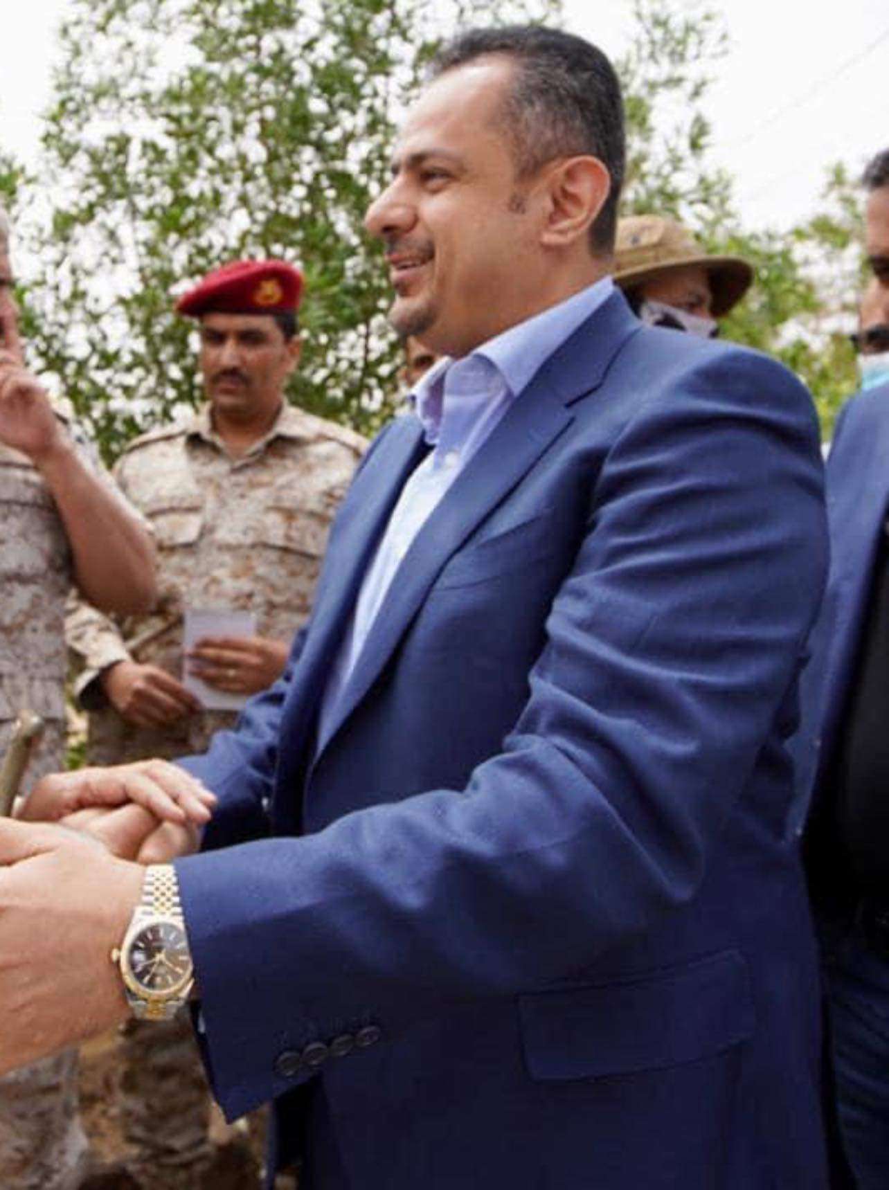 تعرف كم تبلغ ثمن ساعة رئيس الوزراء معين عبدالملك؟ تعرف كم تبلغ ثمن ساعة رئيس الوزراء معين عبدالملك؟