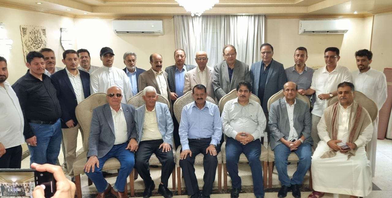 العيسي يستضيف عدد من القيادات السياسية بمناسبة العيد ال34 للوحدة اليمنية 22 مايو