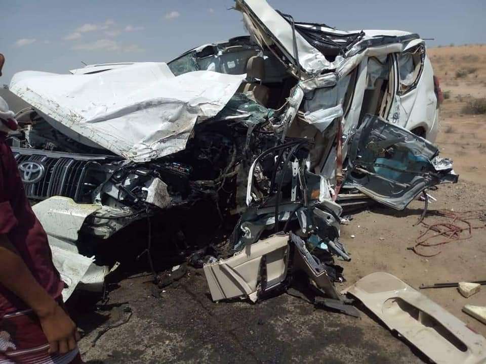 تعرف على اسماء الوفيات والمصابين جراء الحادث المروري المروع بلحج