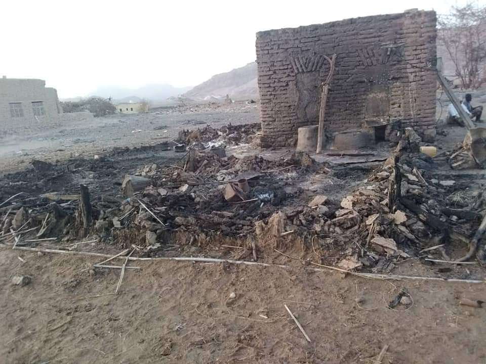 حريق مدمر بميفع يلتهم منزلا سكنيا ويشرد الساكنيين