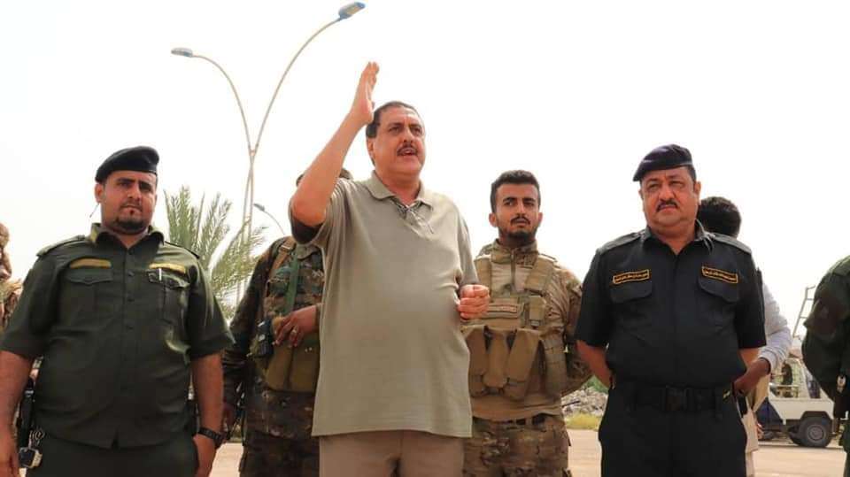 مدير أمن العاصمة عدن يزور المطار ويشيد بدور قوات الحماية ويوجه بتسهيل إجراءات المسافرين