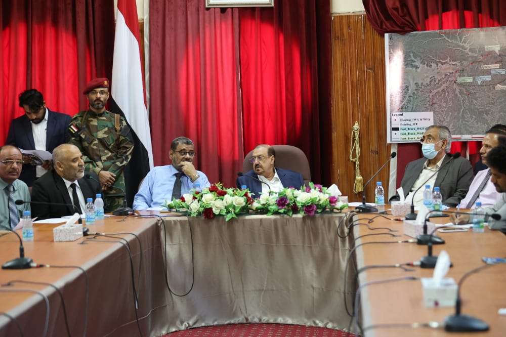رئيس مجلس النواب يلتقي قيادات المكتب التنفيذي بوادي وصحراء حضرموت