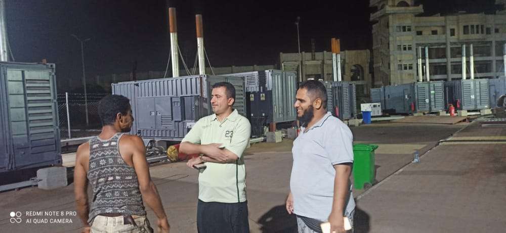 عاجل :تشغيل تجريبي لادخال ١٠ ميجا لمحطة الانتقالي للخدمة بعدن عاجل :تشغيل تجريبي لادخال ١٠ ميجا لمحطة الانتقالي للخدمة بعدن