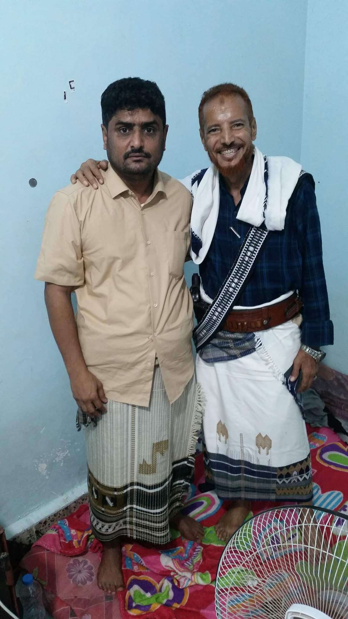 مدير أمن أبين يلتقي عميد الأسرى الجنوبيين أحمد المرقشي مدير أمن أبين يلتقي عميد الأسرى الجنوبيين أحمد المرقشي