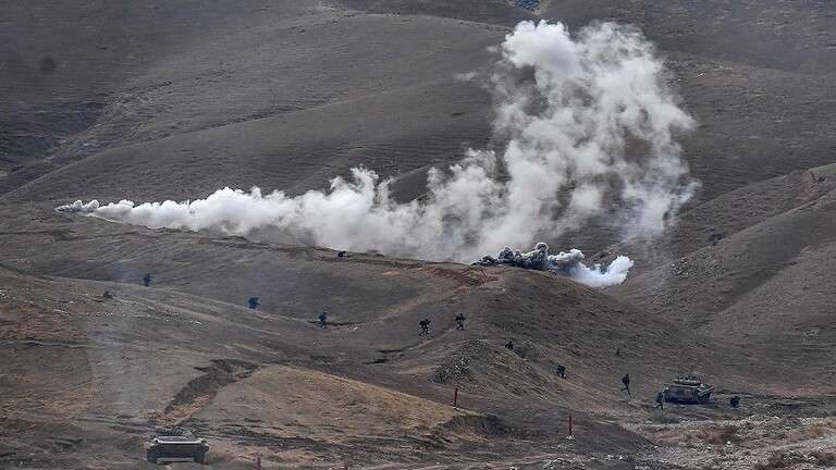 تدريبات عسكرية روسية أوزبكية على الحدود مع #أفغانستان