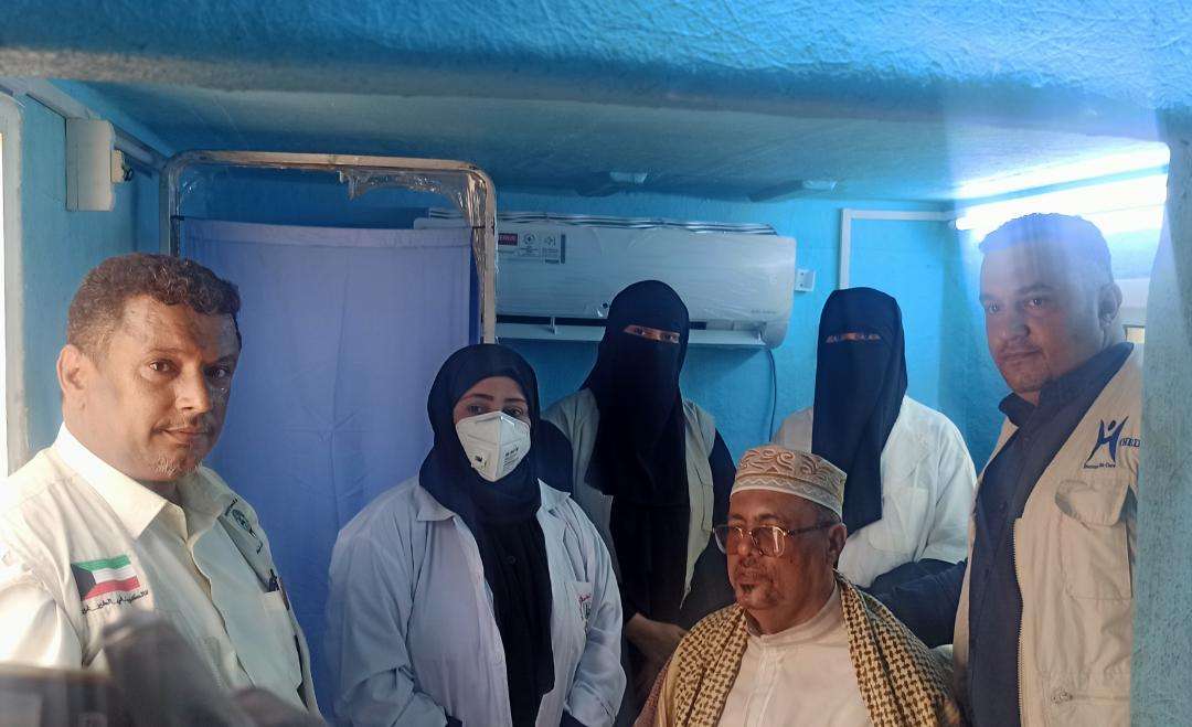 تدشين مشروع خدمة الصحة والتغذية المتنقلة