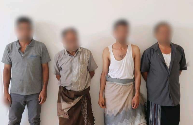حزام عدن يضبط عدد من المضاربين بالعملات حزام عدن يضبط عدد من المضاربين بالعملات