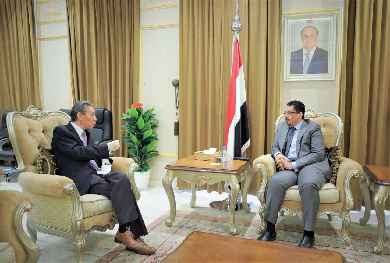 بن مبارك يبحث مع السفير الصيني التعاون الثنائي وتنسيق مواقف البلدين في المحافل الدولية بن مبارك يبحث مع السفير الصيني التعاون الثنائي وتنسيق مواقف البلدين في المحافل الدولية