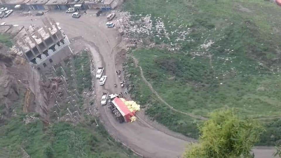 سقوط جرحى في إب .. لهذا السبب (صورة)