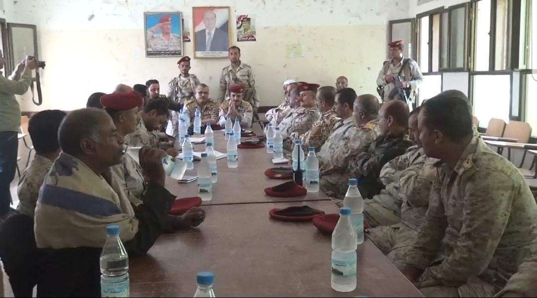قائد اللواء 35 مدرع العميد ركن عبدالرحمن الشمساني يؤكد طي صفحة الأحداث الأخيرة