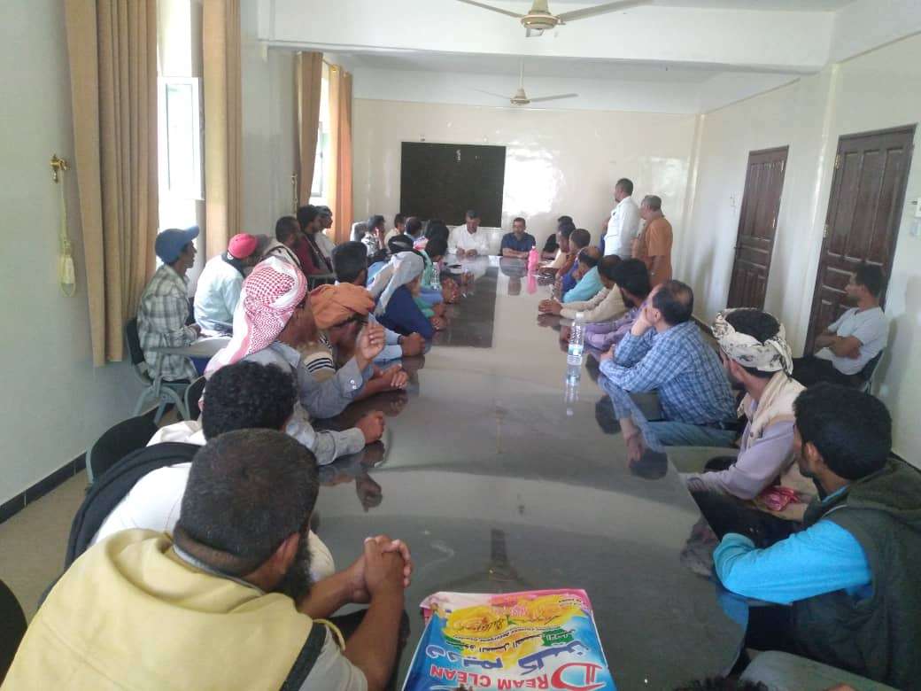 وكيل محافظة الضالع يدشين حملة بيطرية للاغنام بتمويل من منظفة الفاو