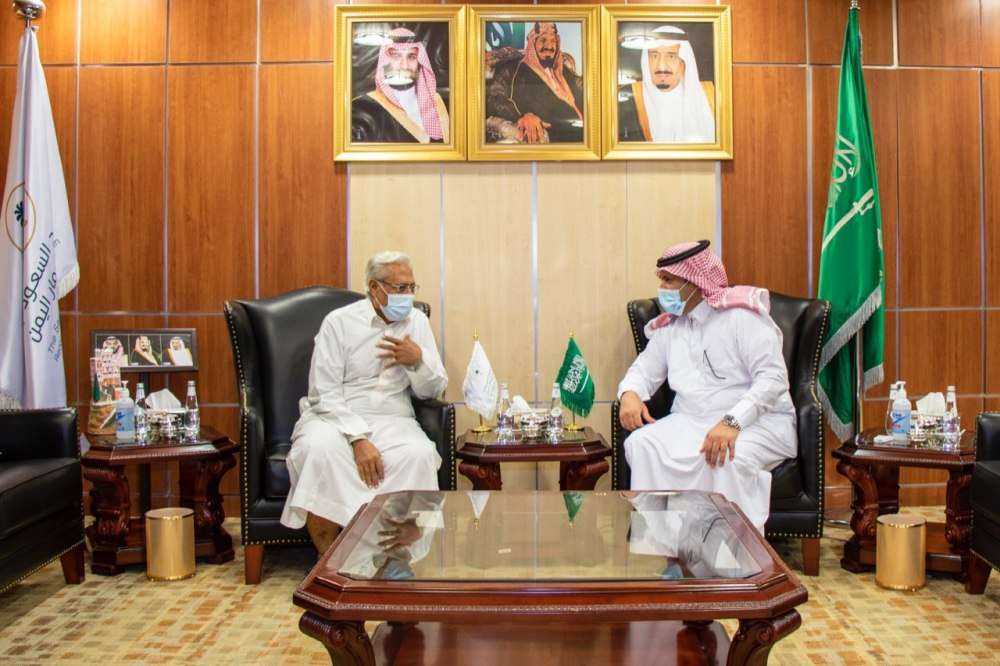 السفير السعودي لدى اليمن يلتقي مدير أمن محافظة عدن اللواء أحمد الحامدي