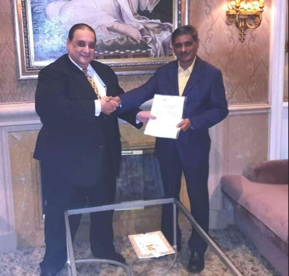 البحسني يبحث مع الخبير المصري الدكتور الربّان سُبل تطوير الاقتصاد بالمحافظة