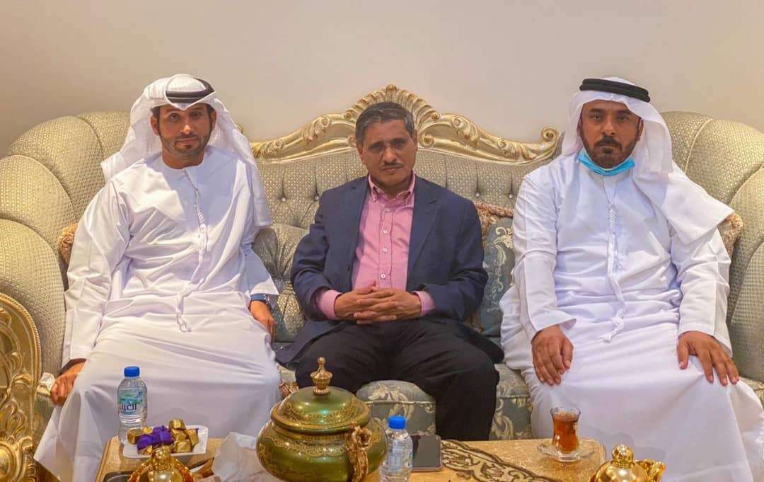 محافظ حضرموت يبحث في أبوظبي مع مدير شركة العين سولار للطاقة الشمسية سُبل التعاون لإنشاء محطات بالطاقة الشمسية في حضرموت