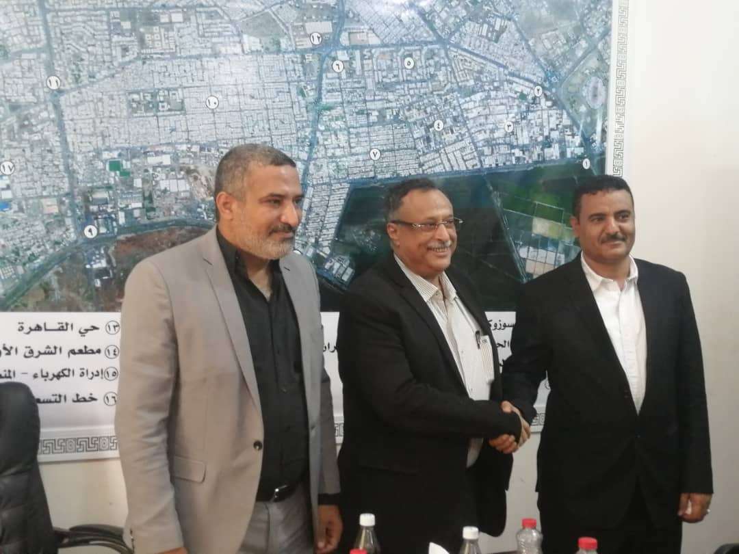 إجراء دور الإستلام والتسليم من المدير السلف والخلف في مديرية المنصورة