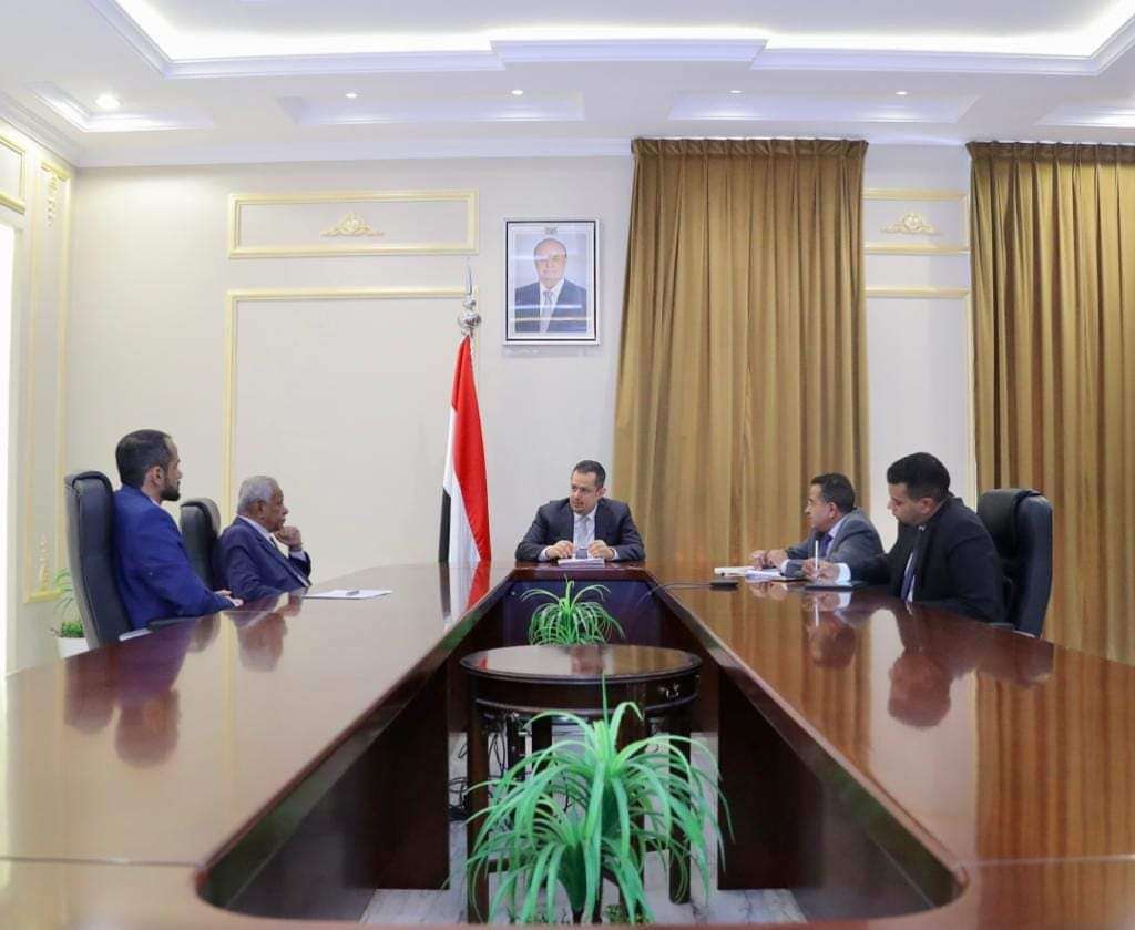 رئيس الوزراء المكلف يلتقي ممثلي مرجعيات حضرموت الوادي