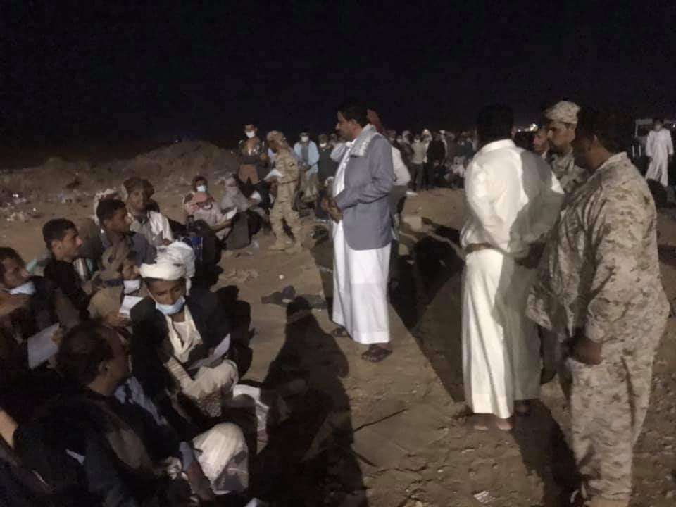 وكيل وزارة شؤون المغتربين يطلع على الأوضاع في منفذ الوديعة
