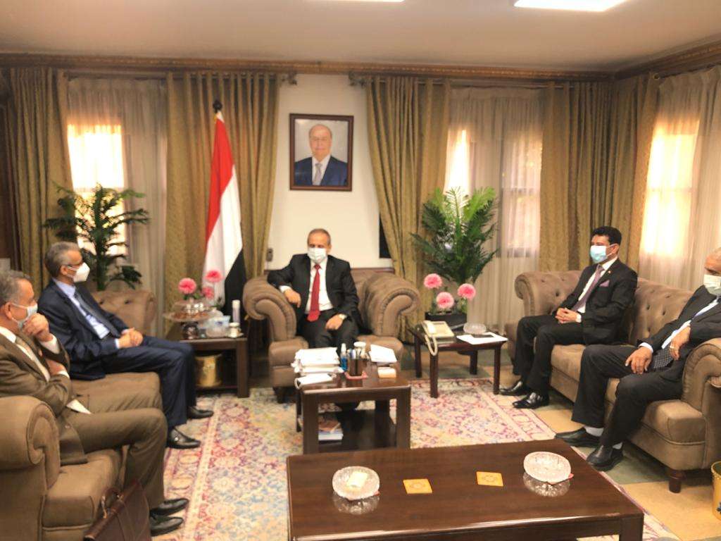 الوصابي يبحث مجالات التعاون بين بلادنا والمنظمة العربية للتربية والعلوم والثقافة