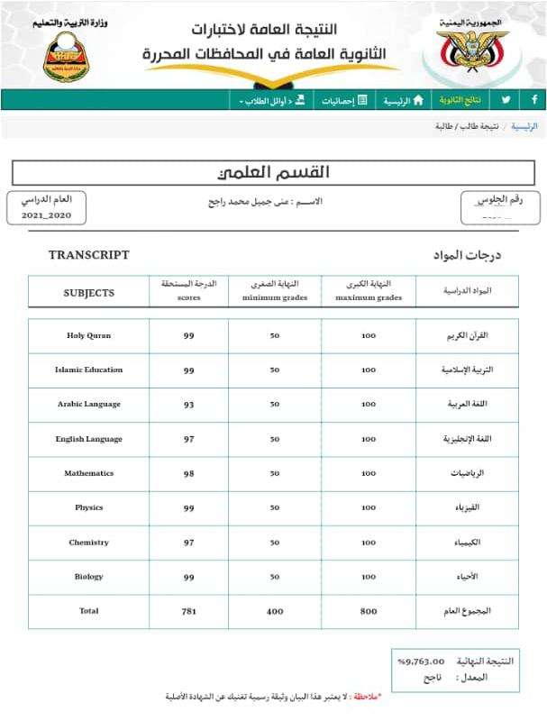 مبروك النجاح منى جميل راجح مبروك النجاح منى جميل راجح