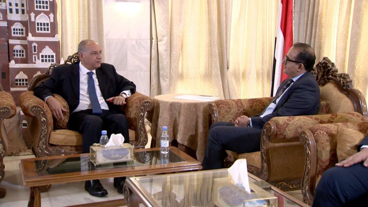 وزير الصحة يشيد بالدعم المصري المقدم للقطاع الصحي اليمني وزير الصحة يشيد بالدعم المصري المقدم للقطاع الصحي اليمني