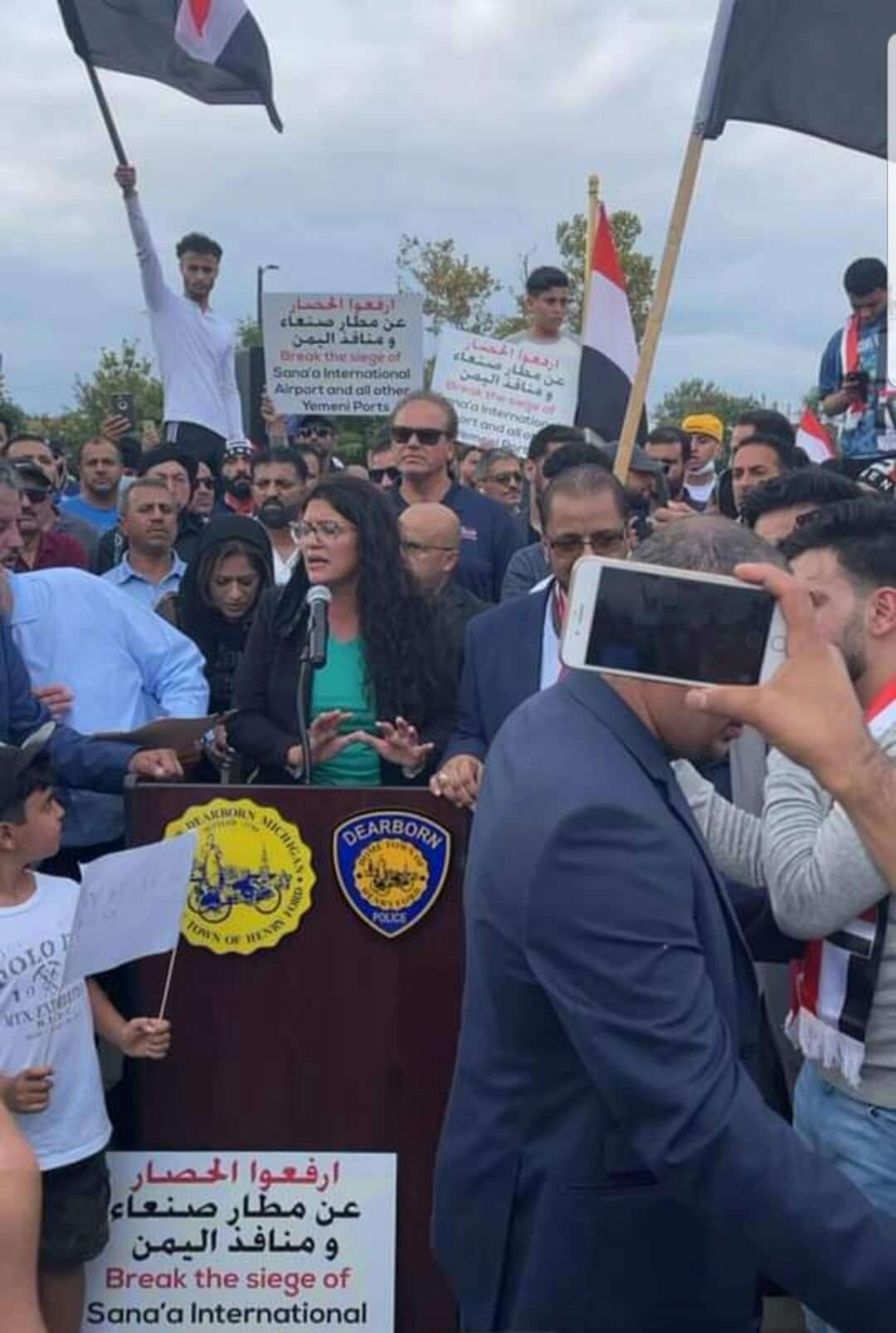 مظاهرات في امريكا تدعو لمحاكمة قتلة السنباني