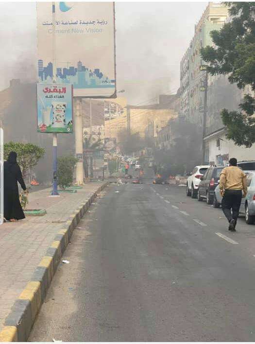 عاجل :اطلاق نار كثيف بكريتر