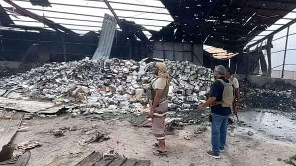 ظهور جديد لطارق صالح بميناء المخا ظهور جديد لطارق صالح بميناء المخا