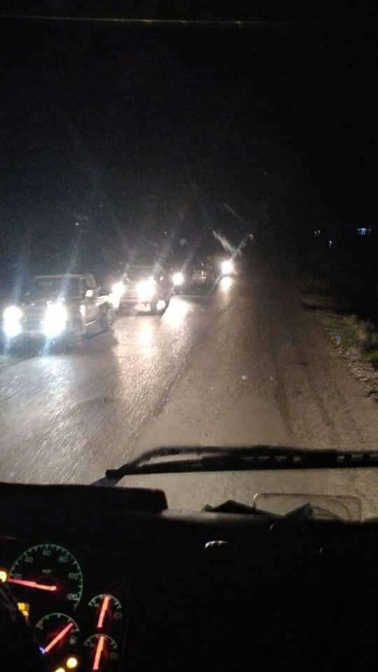 عاجل:تعزيزات عسكرية تتوجه صوب بيحان(صور)