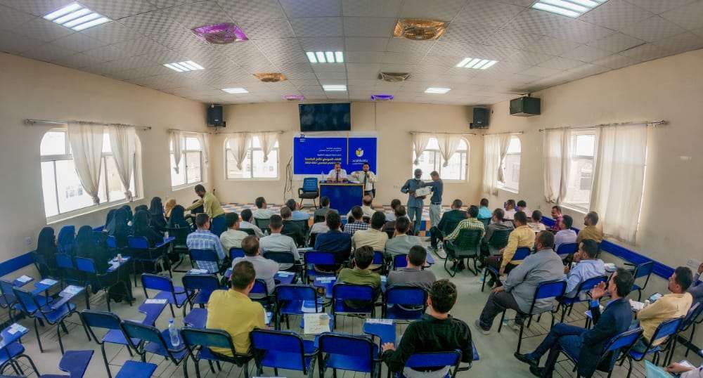 انعقاد اللقاء الموسع للكادر الأكاديمي والإداري للجند برعاية رئيس الجامعة