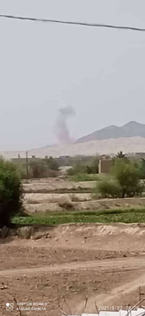 الحوثي يقيم اول صلاة جمعة في بيحان بعد سقوطها بيده(فيديو)