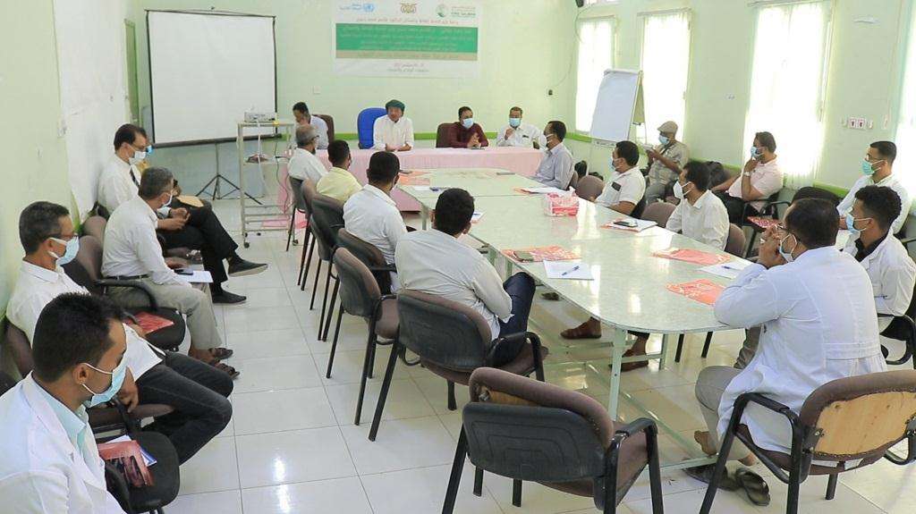 بدء دورة تدريبية عن البروتوكول العلاجي لحالات (كوفيد- 19) بوادي حضرموت