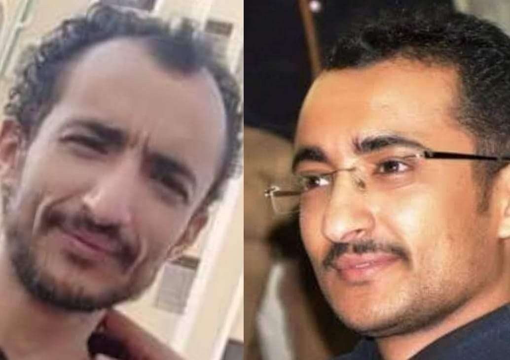 شاهد بالصورة .. مقارنة بين حال الصحفي الجبيحي قبل و بعد الإعتقال شاهد بالصورة .. مقارنة بين حال الصحفي الجبيحي قبل و بعد الإعتقال