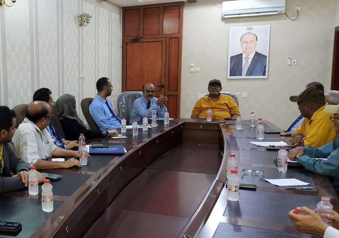 في إجتماع موسع.. رئيس الهيئة يرحب بالوكيل الجديد ويشدد على رفع وتيرة العمل في إجتماع موسع.. رئيس الهيئة يرحب بالوكيل الجديد ويشدد على رفع وتيرة العمل
