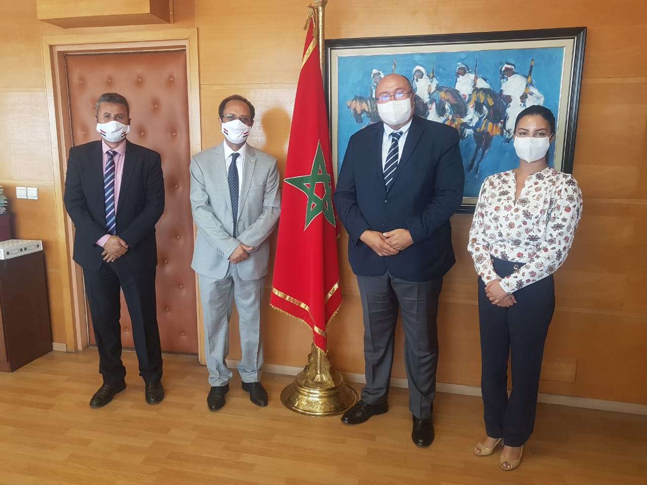 الاصبحي يبحث مع الخارجية المغربية ملف إقامات اليمنيين
