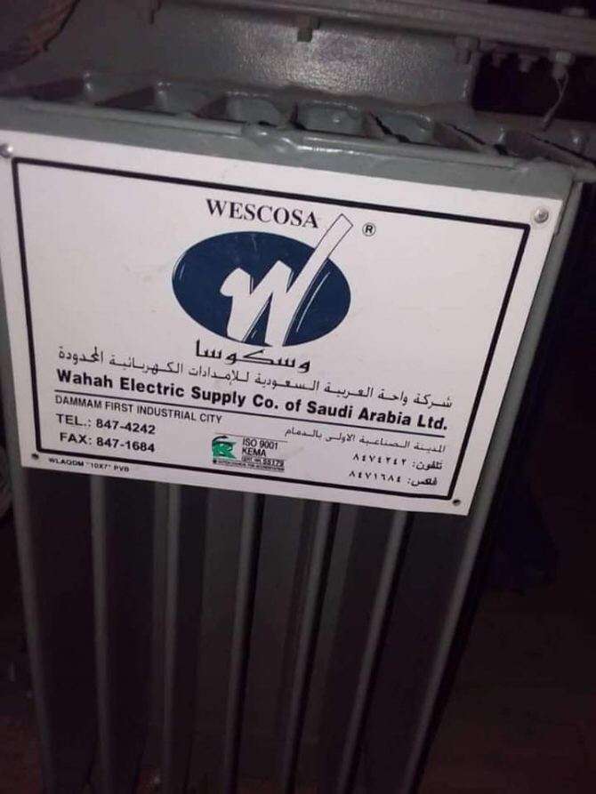 عرض محولات كهرباء حكومية للبيع في عدن