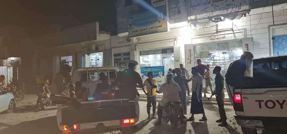 الحزام الامني ينفذ حملة واسعة في أبين